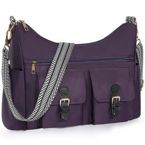 Crossbody Bag Multipurpose Travel Shoulder And Waterproof Nylon :>